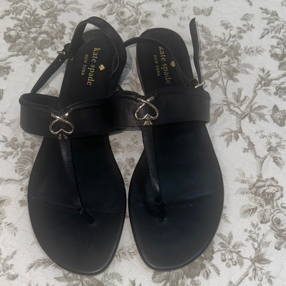 Kate Spade Elegant Black Sandals